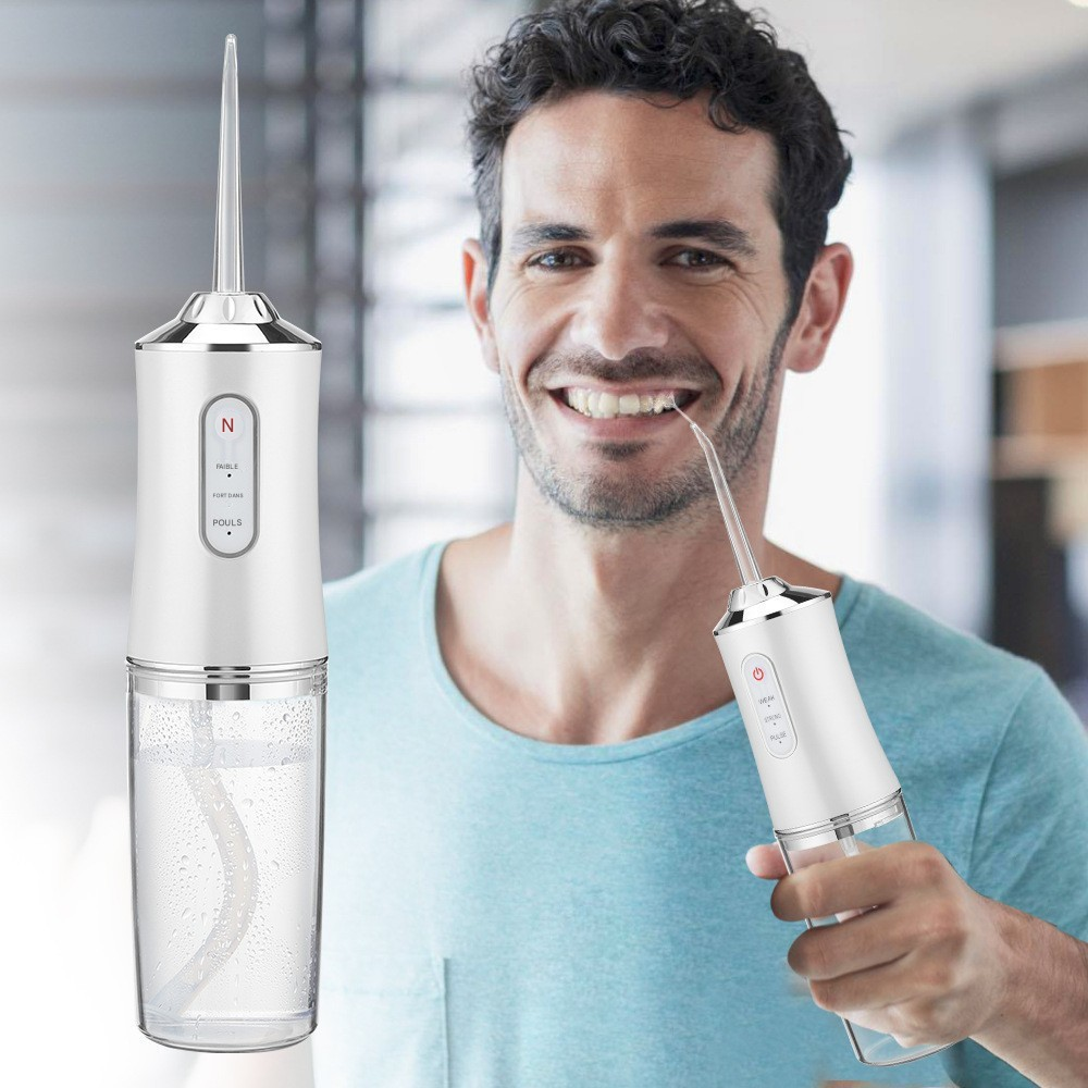🦷💧 Irrigateur Buccal Portable – Nettoyage Profond & Sans Effort