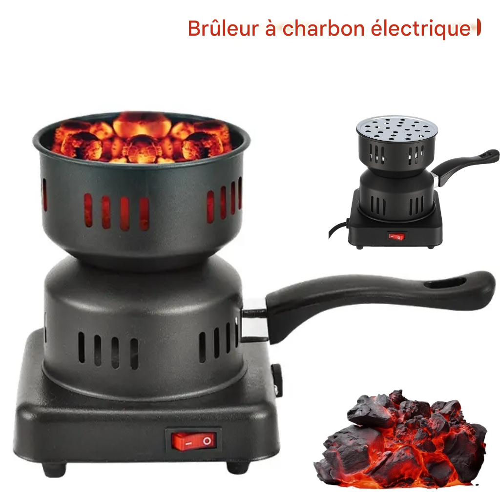 🔥 Allume-Charbon Électrique – Puissant, Rapide & Pratique