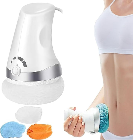 Appareil de Massage Électrique – Sculpte, Tonifie & Détend (avec 3 têtes interchangeables)
