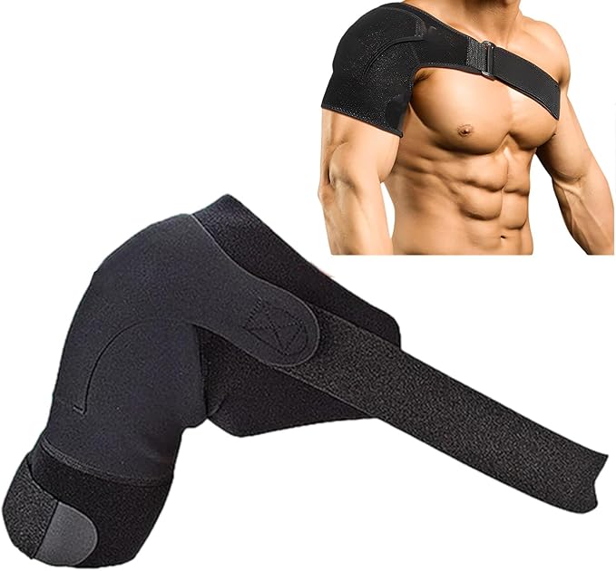 Épaulière de compression ajustable – Soulagez vos douleurs à l’épaule naturellement