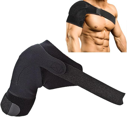 Épaulière de compression ajustable – Soulagez vos douleurs à l’épaule naturellement