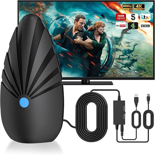 📡 Antenne TV Intérieure Numérique Longue Portée