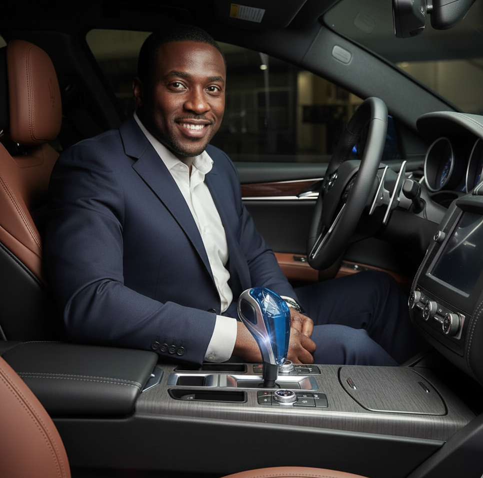 Pommeau de Vitesse VIP Lumineux – Compatible Boîte Automatique & Manuelle