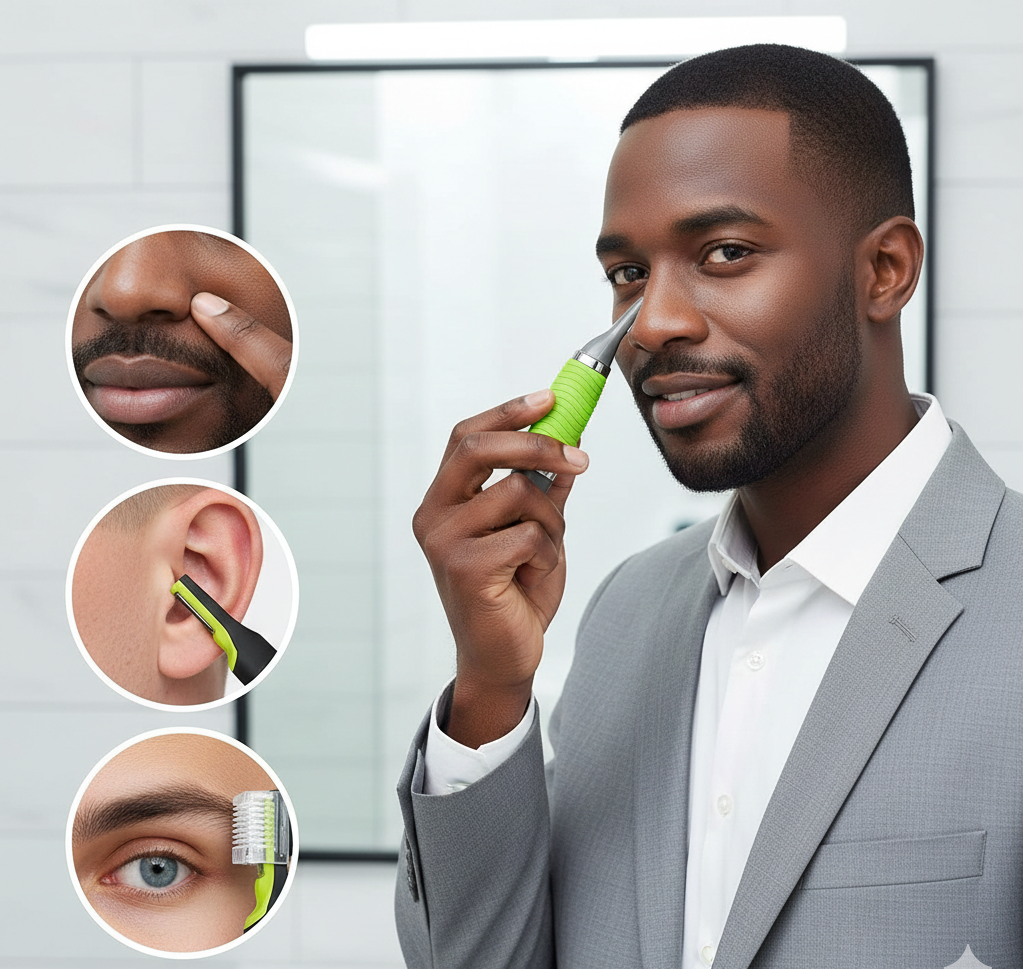 ✂️ Tondeuse Micro Touch Max – Tout-en-Un Précision & Confort