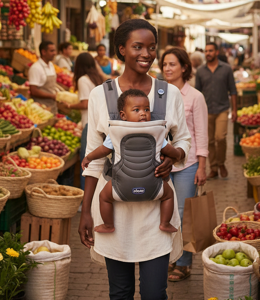 Porte-Bébé Ergonomique Soft & Dream – Confort & Sécurité Dès la Naissance