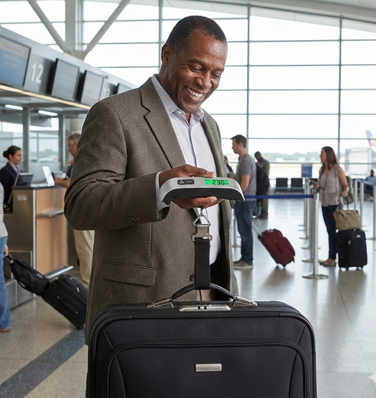 ✈️ Balance Numérique Portable pour Bagages – Précision & Simplicité en Voyage