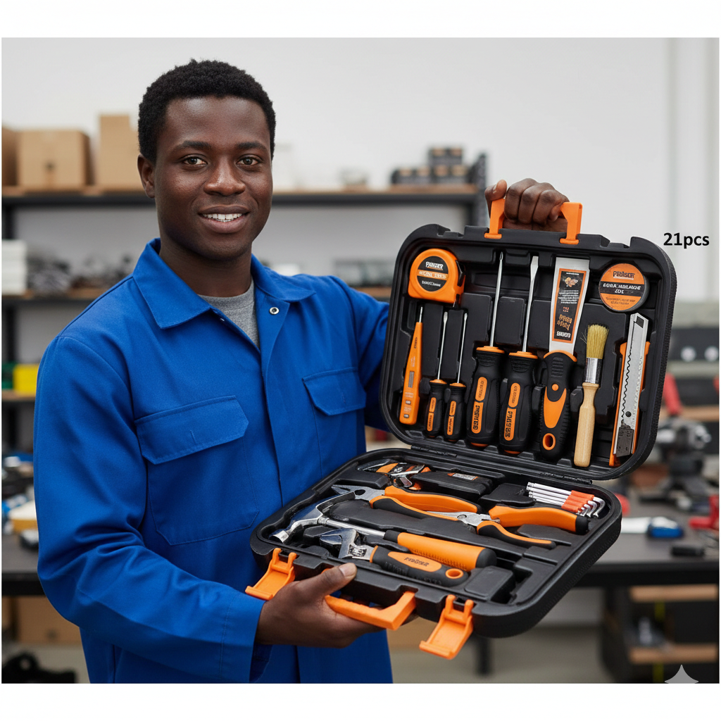 🧰 21Tool-Set – Le Kit Complet pour Vos Travaux