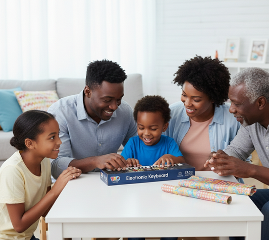 🎹 Piano Électrique avec Microphone - Le Plaisir de la Musique
