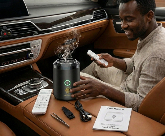 🕌 Brûleur Bakhoor & Lecteur Coran Portable