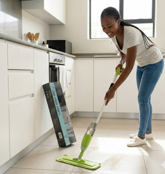 Balai-Vaporisateur Spray Mop – Nettoyage Rapide & Sans Effort