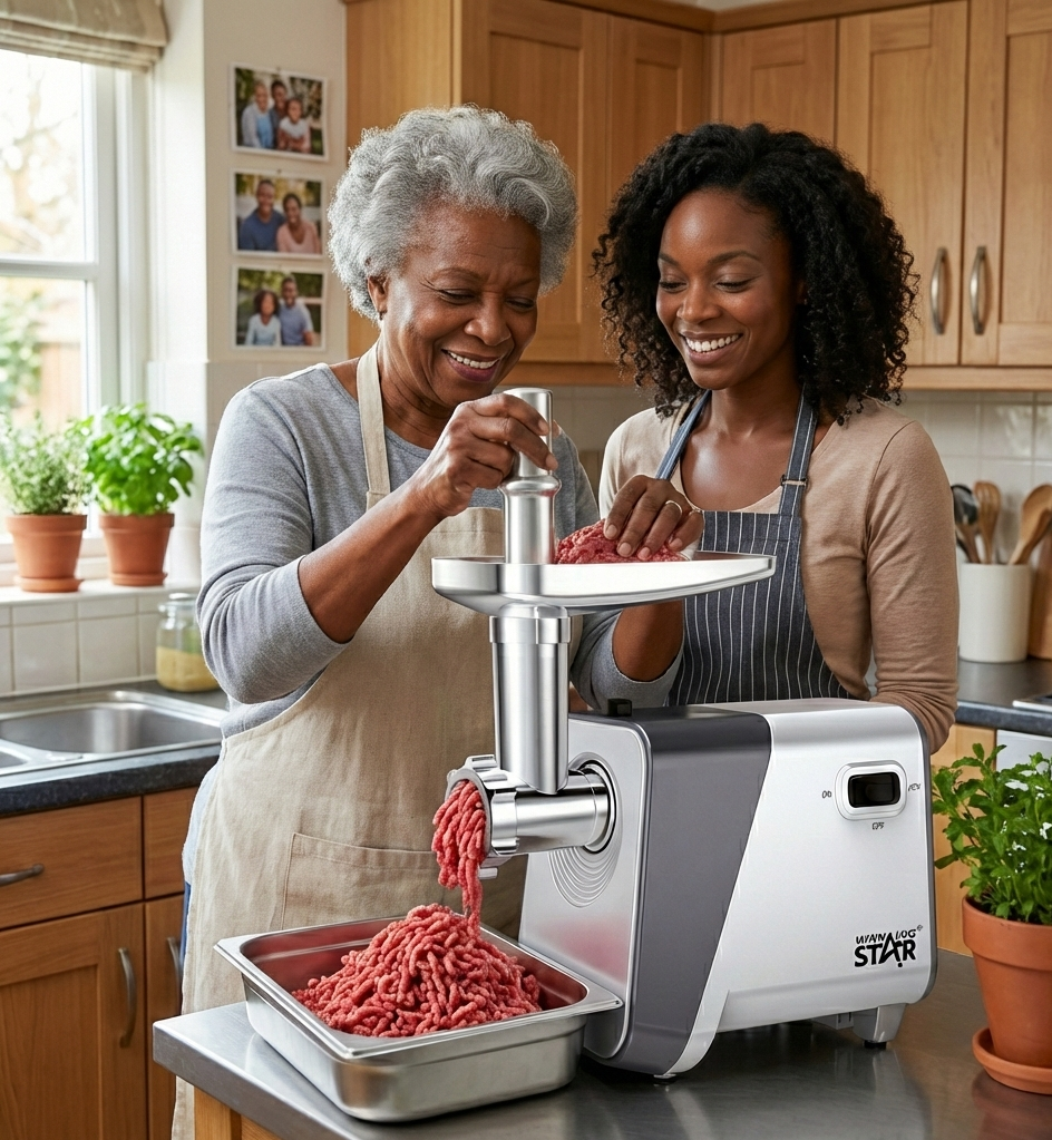 Hachoir à Viande Électrique WINNING STAR - 450W (Édition Premium)