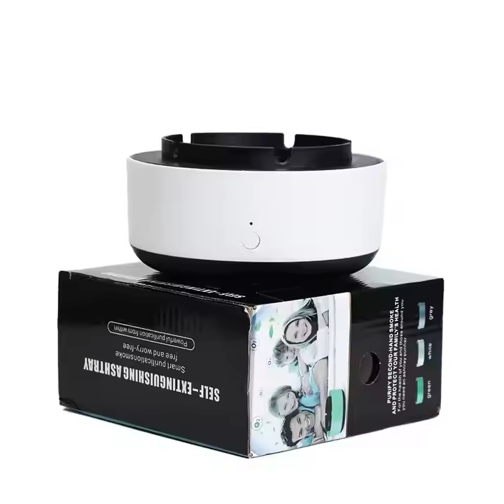 🚭🔋 Cendrier Intelligent Portable Sans Fumée – Mini Purificateur d’Air Intégré