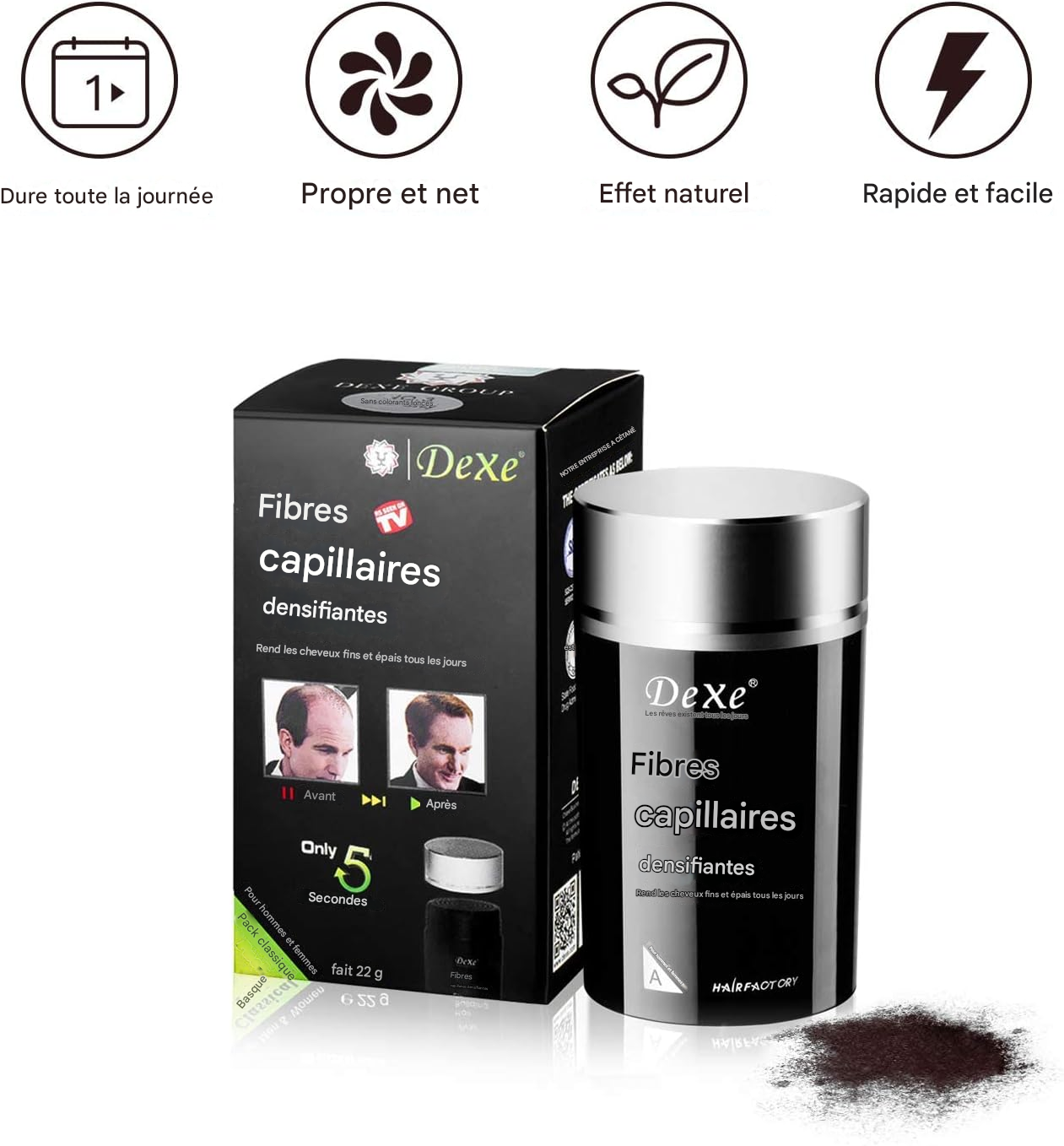 Poudre Magique Cheveux Denses