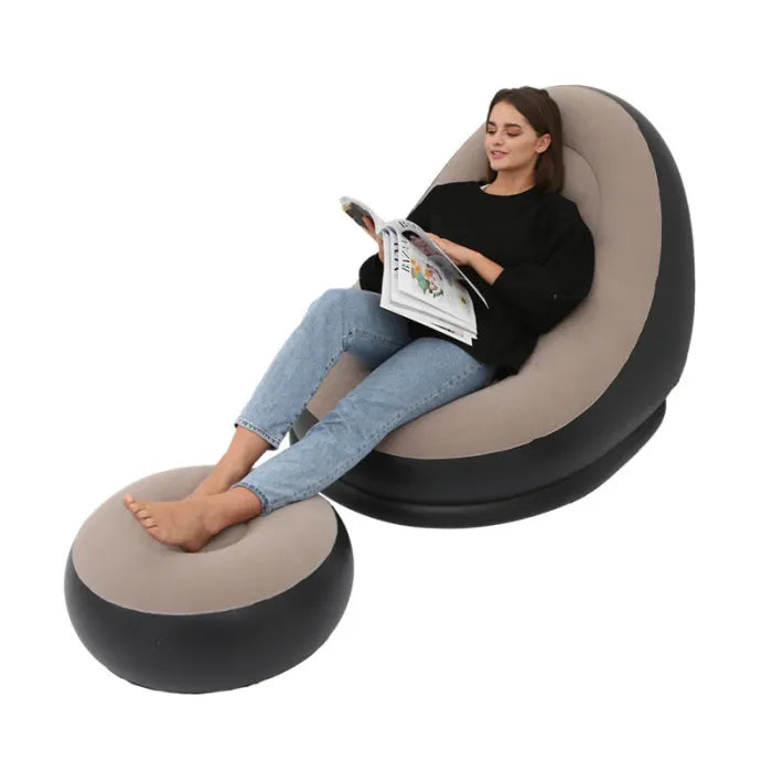 🛋️ Pouf Gonflable de Loisirs – Confort et Détente Partout