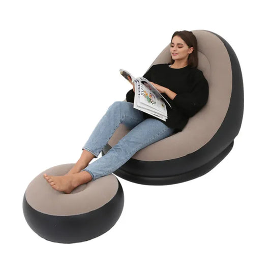 🛋️ Pouf Gonflable de Loisirs – Confort et Détente Partout