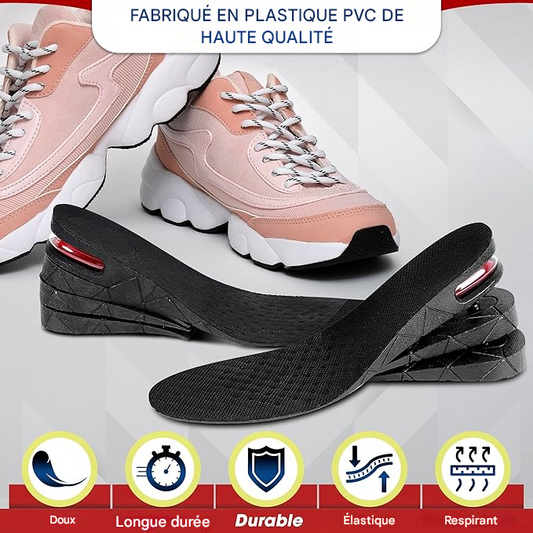 👟✨ Semelles Rehausseuses de Taille – Confort & Discrétion