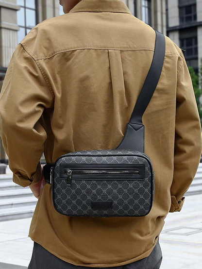 Sac Bandoulière Rétro Unisexe – Style & Praticité au Quotidien